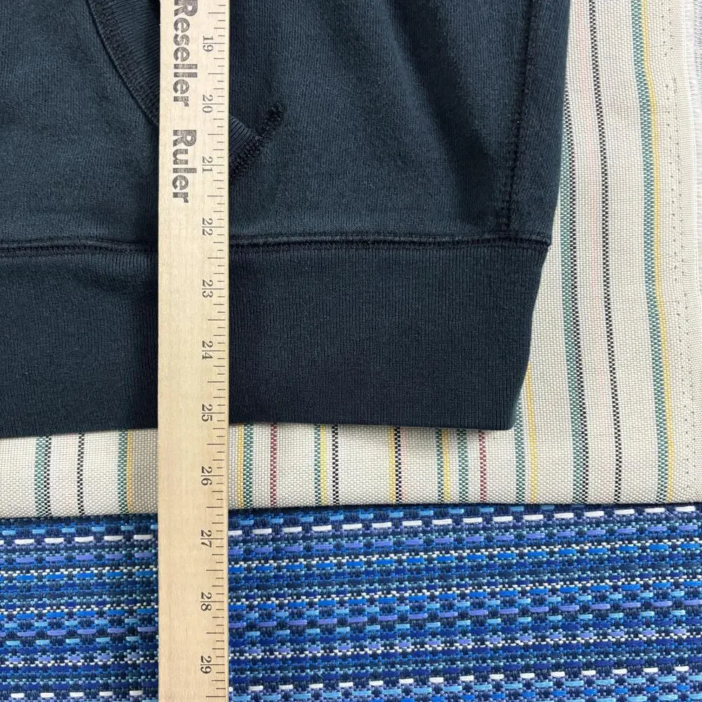 Polo By Ralph Lauren Hoodie Mens 2XL Black Fleece Kangaroo Pocket Sweatshirt